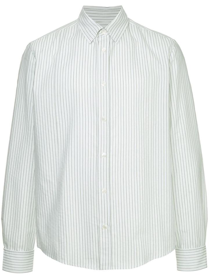 Golden Goose Deluxe Brand Pinstriped Shirt - White