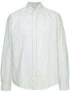 Golden Goose Deluxe Brand Pinstriped Shirt - White