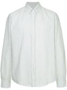 Golden Goose Deluxe Brand Pinstriped Shirt - White