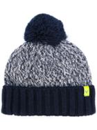 Armani Junior Pom-pom Beanie, Boy's, Size: 44 Cm, Blue