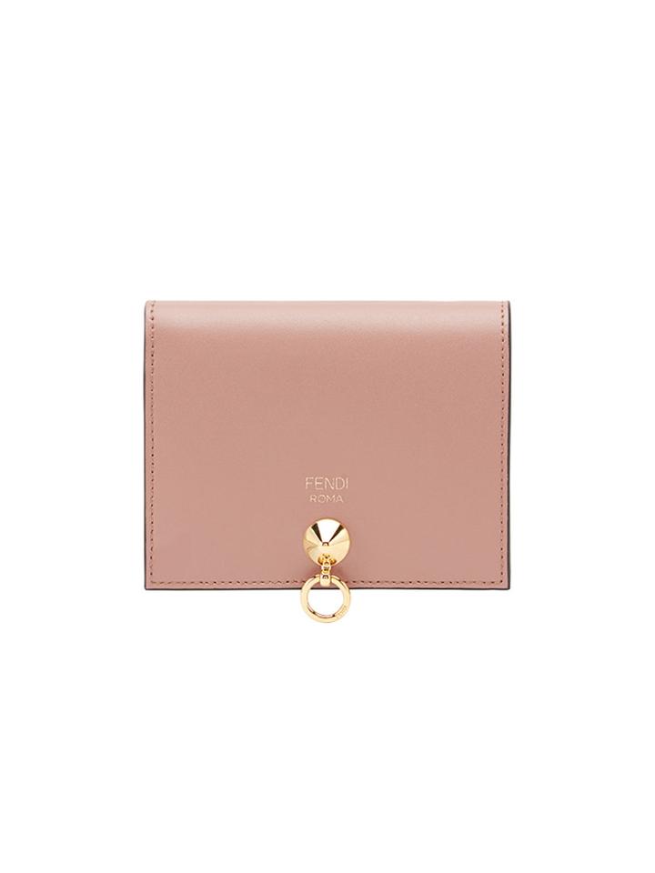 Fendi By The Way Compact Wallet - Pink & Purple