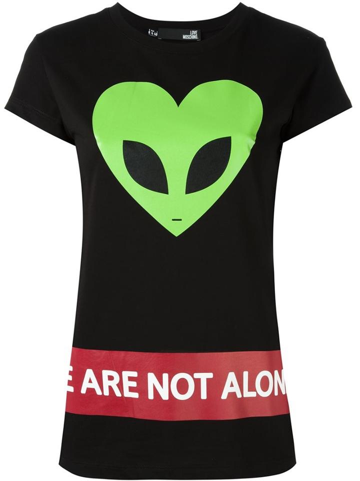 Love Moschino 'st. Cuore Alieno' T-shirt