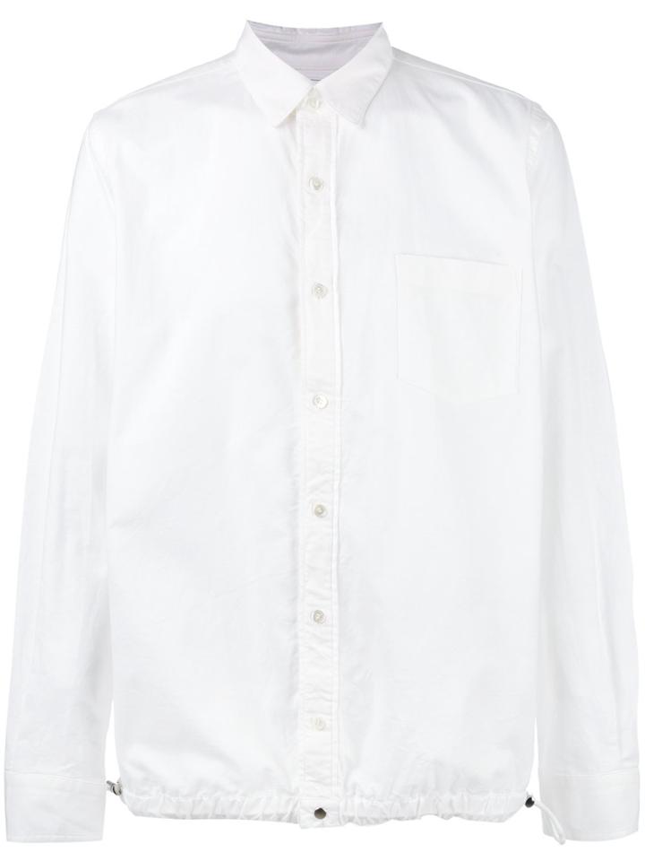 Sacai Drawstring Waist Shirt - White