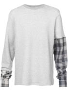 Mostly Heard Rarely Seen A New Angle Sweatshirt - Grey