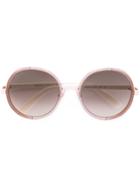 Jimmy Choo Eyewear Andie Sunglasses - Pink & Purple