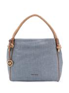 Michael Michael Kors Isla Shoulder Tote Bag - Blue