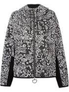 Nicopanda All-over Print Hoodie, Women's, Size: Large, Black, Cotton/polyester