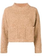 Philosophy Di Lorenzo Serafini Patch Pocket Jumper - Brown
