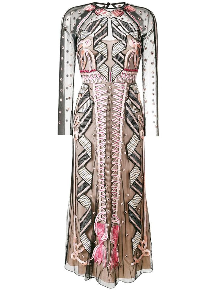 Temperley London Kite Cocktail Dress - Black