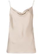 Theory Draped Neck Top - Neutrals