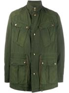 Mr & Mrs Italy Embroidered Jacket - Green