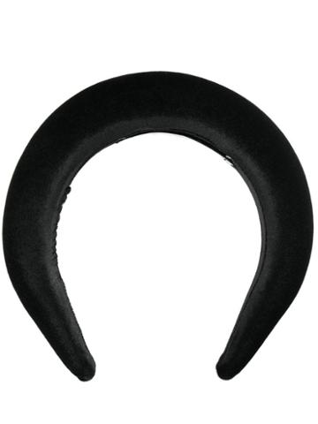 In The Mood For Love Velvet Headband - Black