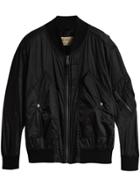 Burberry Lightweight Technical Bomber Jacket - Black