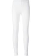 Joseph Stretch Leggings, Women's, Size: 40, White, Viscose/cotton/spandex/elastane