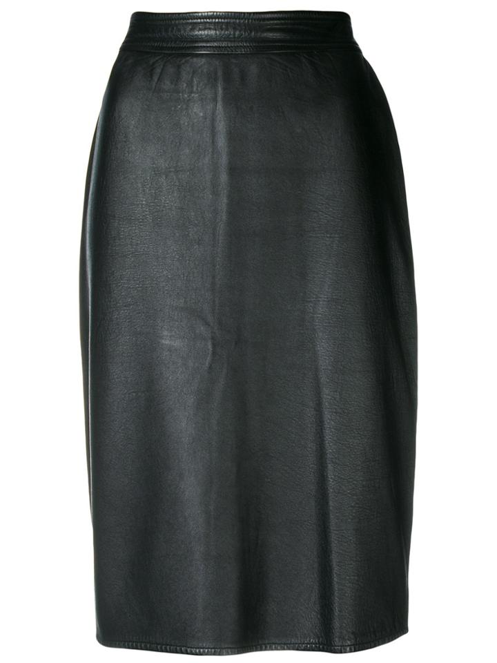Fendi Vintage Straight Skirt - Black