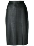 Fendi Vintage Straight Skirt - Black