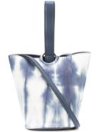 Derek Lam 10 Crosby - Tie-dye Effect Bucket Bag - Women - Calf Leather - One Size, Blue, Calf Leather