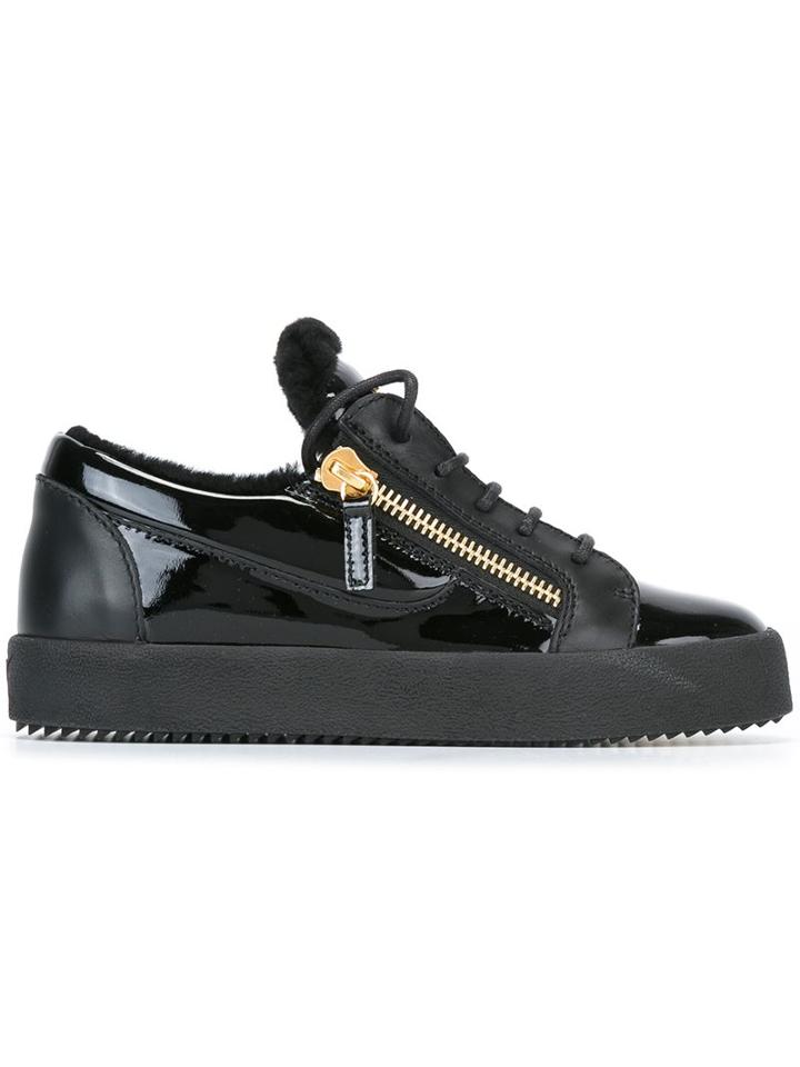 Giuseppe Zanotti Design Shearling 'nicki' Sneakers
