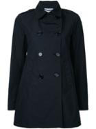 Aspesi - Double Breasted Jacket - Women - Cotton/polyester - M, Black, Cotton/polyester