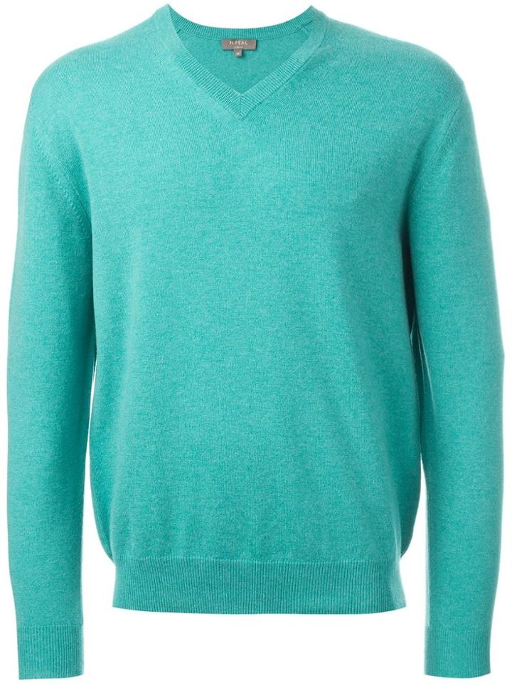 N.peal 'the Burlington' Jumper - Green