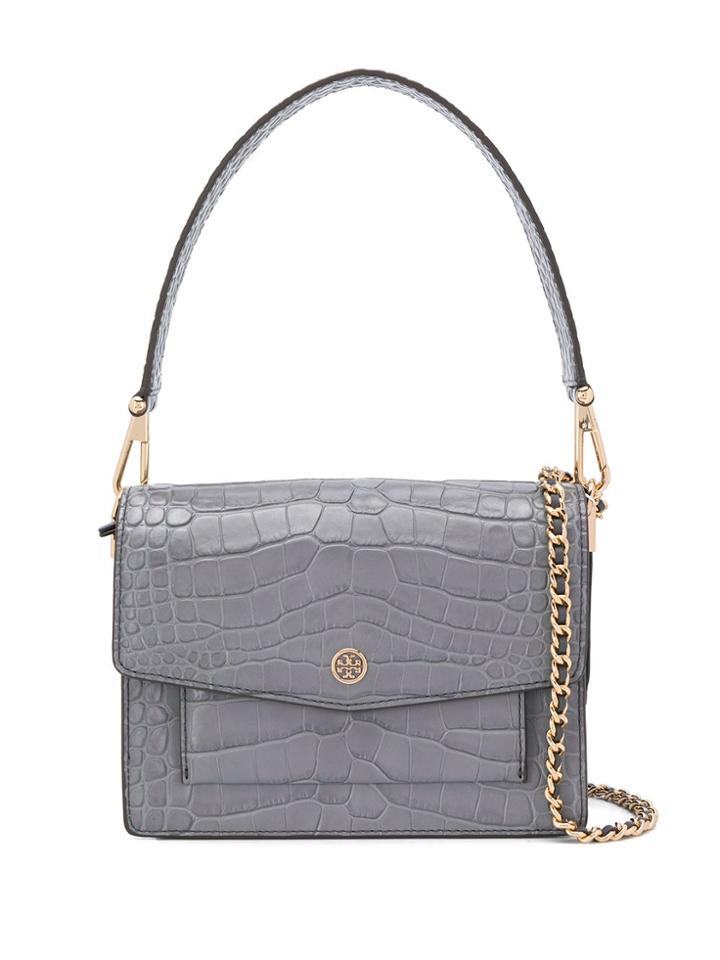 Tory Burch Robinson Multi-carry Shoulder Bag - Grey