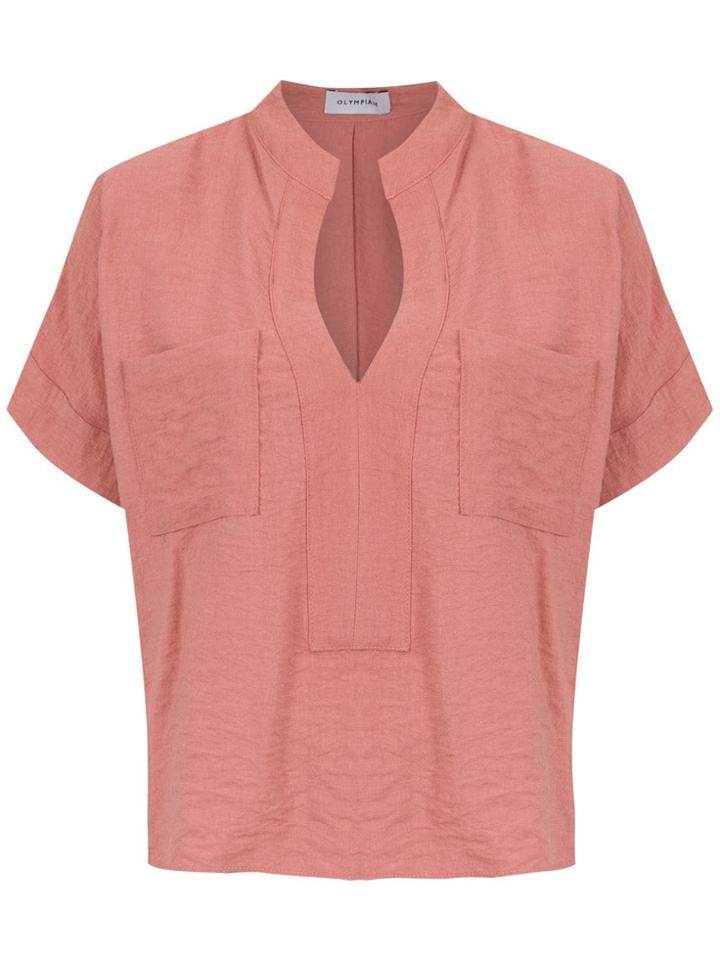 Olympiah Maggiolina Blouse - Pink & Purple