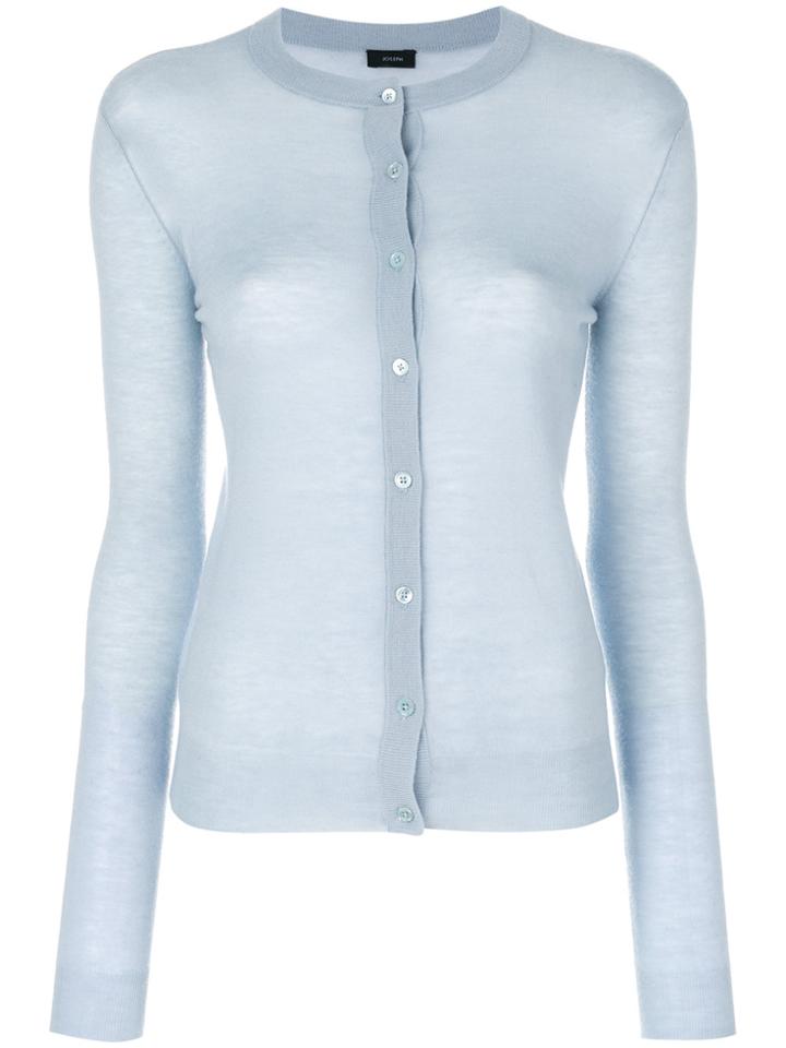 Joseph Cashmere Cardigan - Blue