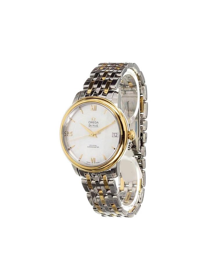 Omega 'de Ville Prestige' Analog Watch, Women's, Metallic