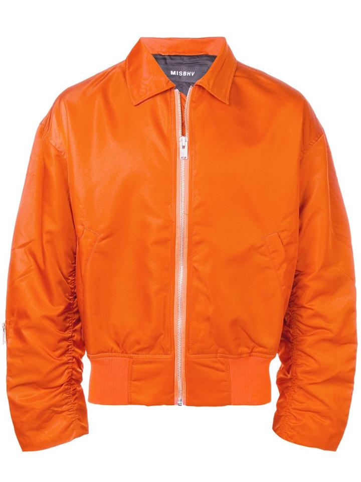 Misbhv Padded Bomber Jacket - Yellow & Orange