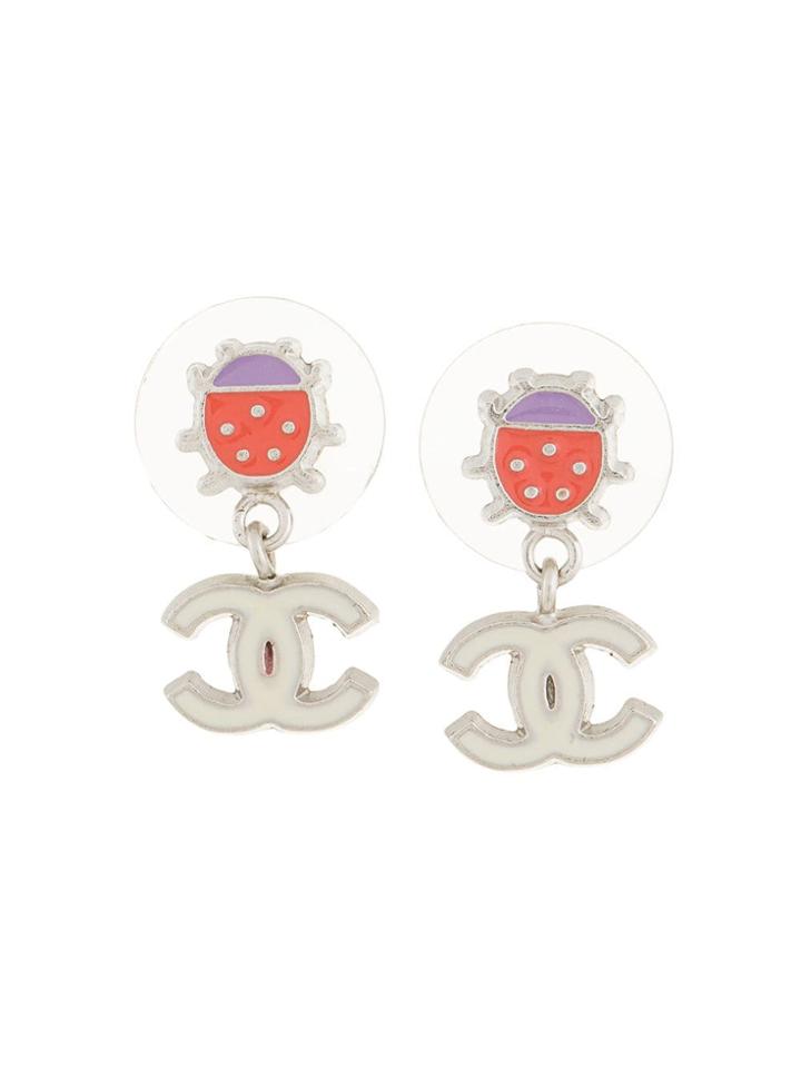 Chanel Vintage Chanel Cc Pierce - Multicolour