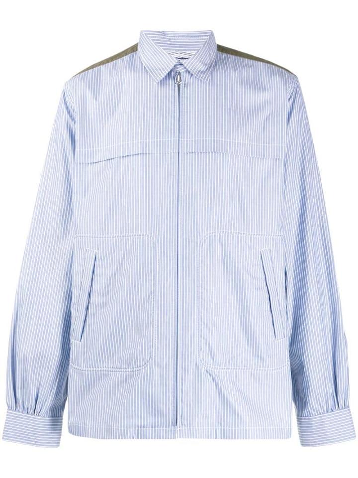 Junya Watanabe Man Deconstructed Shirt - Blue