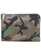 Valentino Valentino Garavani Camouflage Document Case - Green