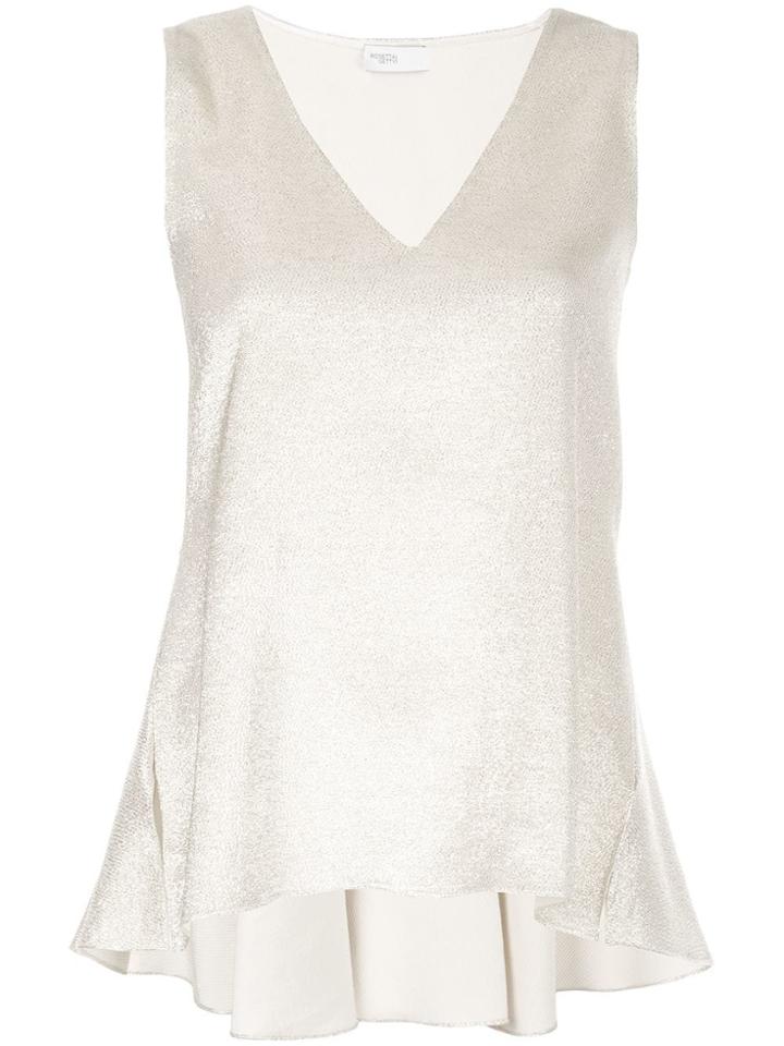 Rosetta Getty Flare Back Shirt - Gold
