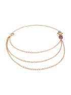 Daniela Villegas Alexandrite And Sapphire Beetle Bracelet, Women's, Pink/purple