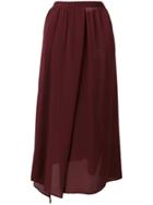 Christian Wijnants Asymmetric Mid-length Skirt - Red