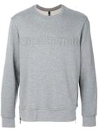 Neil Barrett Logo Embossed Sweatshirt - Grey