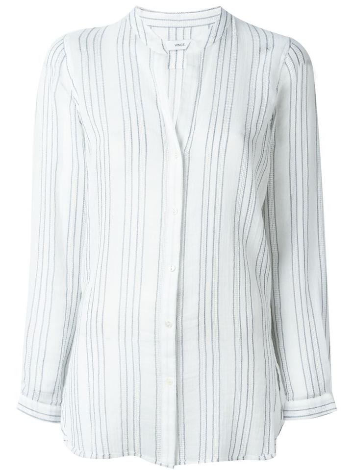 Vince Striped Longsleeved Shirt