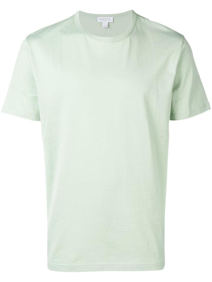 Sunspel Classic Crew Neck T-shirt - Green