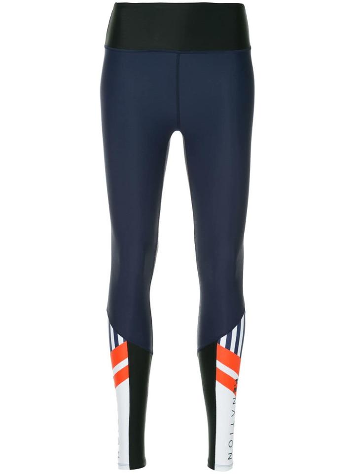 P.e Nation Ko Leggings - Blue