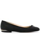 Jimmy Choo Jennie Flats - Black