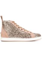 Jimmy Choo Colt/f Hi-top Sneakers - Pink