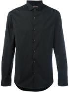 Michael Michael Kors Long-sleeve Shirt, Men's, Size: Medium, Black, Cotton/nylon/elastolefin