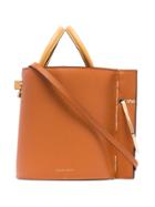 Danse Lente Brown Bobbi Leather Bucket Bag