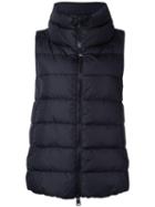Herno Sleeveless Padded Jacket, Women's, Size: 42, Blue, Polyamide/feather Down