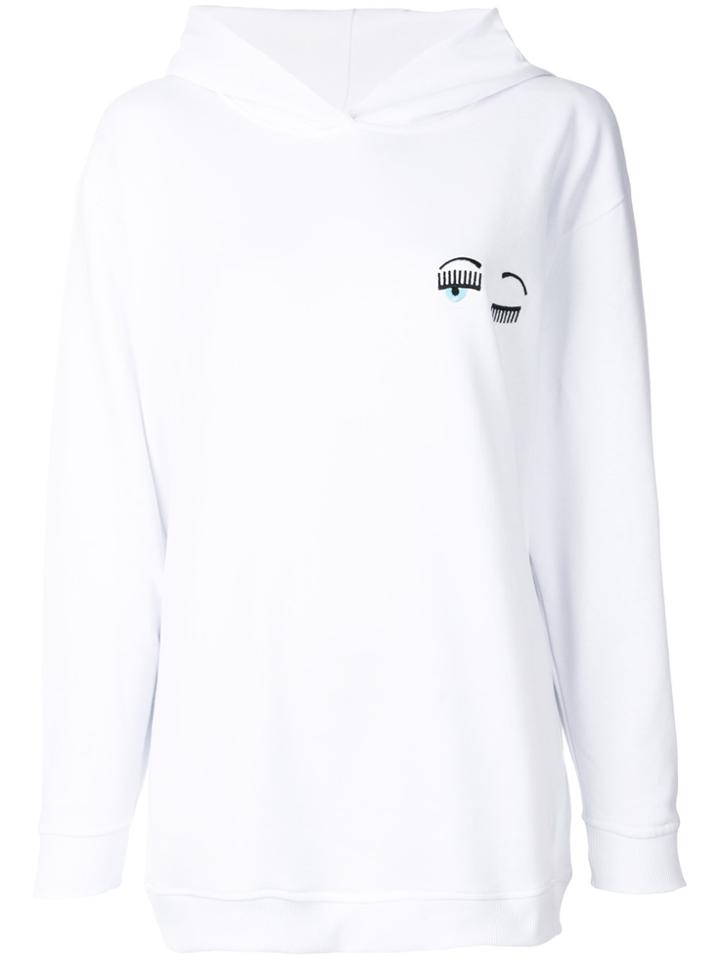 Chiara Ferragni Flirting Hoodie - White