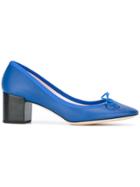 Repetto Chunky Heel Pumps - Blue