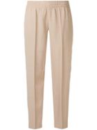 Agnona Slim-fit Tailored Trousers - Neutrals