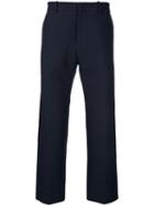 Nº21 Cropped Regular Trousers - Blue