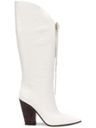 Magda Butrym Pointed Toe Boots - White
