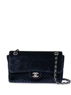 Chanel Pre-owned 1997 Diamond Quilted Chain Shoulder Bag - Blue